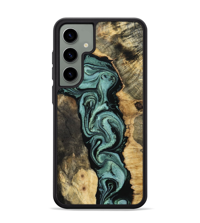 Galaxy S24 Plus Wood Phone Case - Meaghan (Green, 801782)