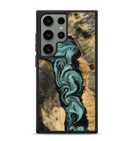 Galaxy S24 Ultra Wood Phone Case - Meaghan (Green, 801782)