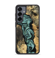 Galaxy S25 Plus Wood Phone Case - Meaghan (Green, 801782)