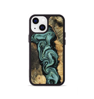 iPhone 13 mini Wood Phone Case - Meaghan (Green, 801782)