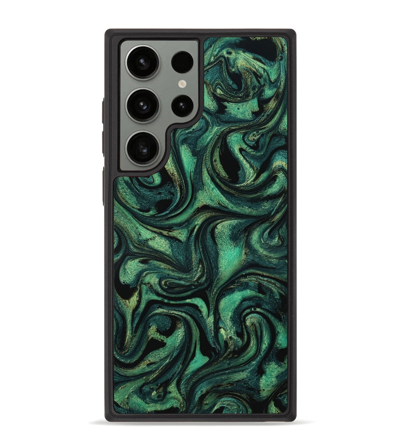 Galaxy S23 Ultra ResinArt Phone Case - Nelda (Green, 801783)