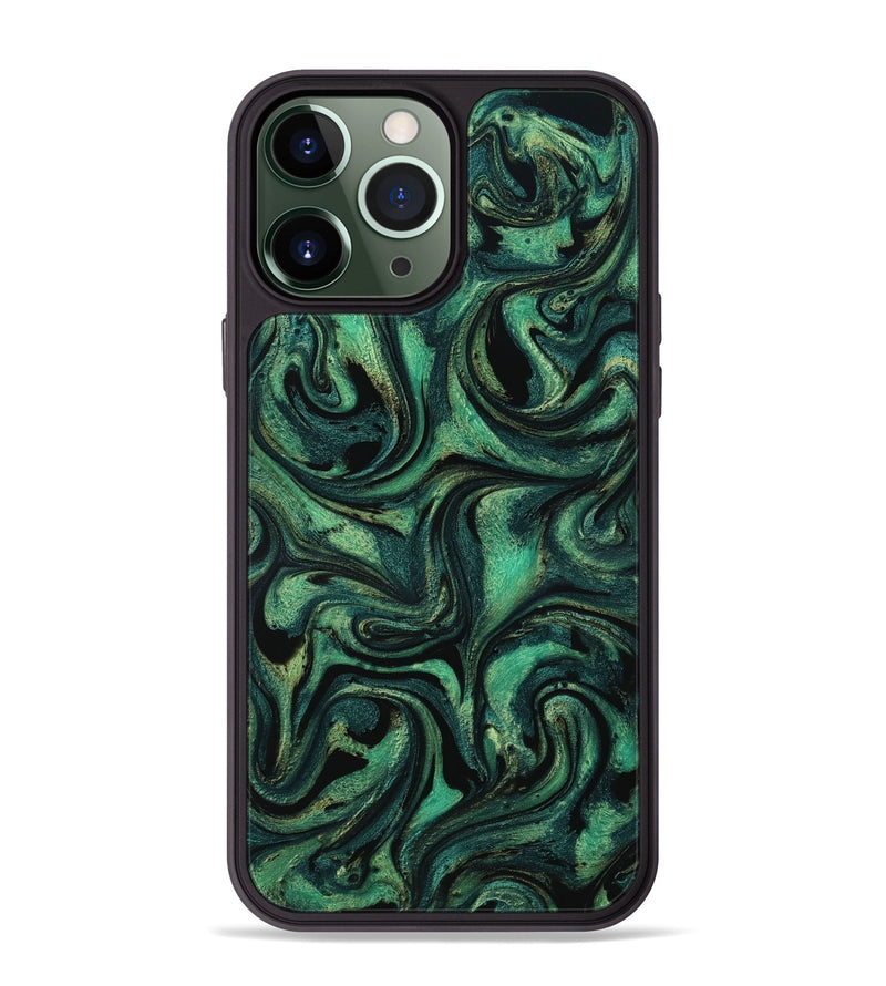 iPhone 13 Pro Max ResinArt Phone Case - Nelda (Green, 801783)