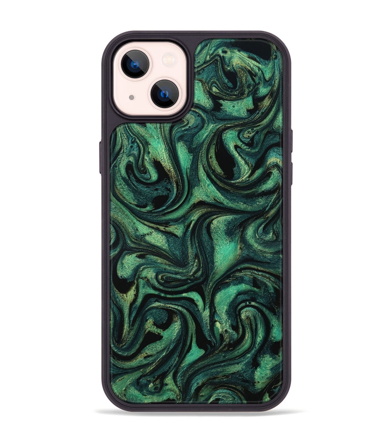 iPhone 14 Plus ResinArt Phone Case - Nelda (Green, 801783)