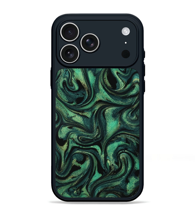 iPhone 17 Pro Max ResinArt Phone Case - Nelda (Green, 801783)