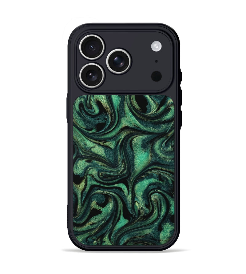 iPhone 17 Pro ResinArt Phone Case - Nelda (Green, 801783)