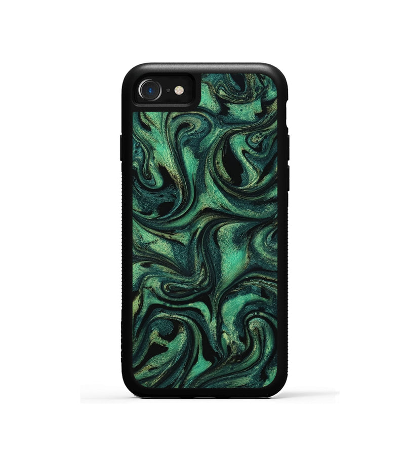 iPhone SE ResinArt Phone Case - Nelda (Green, 801783)