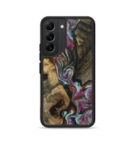 Galaxy S22 Wood Phone Case - Vern (Green, 801784)