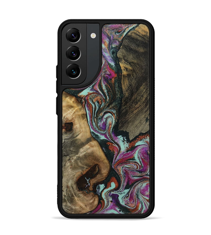 Galaxy S22 Plus Wood Phone Case - Vern (Green, 801784)