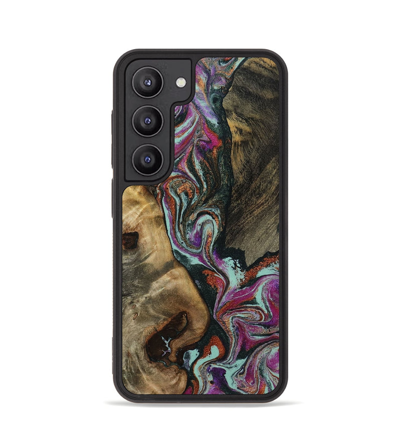 Galaxy S23 Wood Phone Case - Vern (Green, 801784)