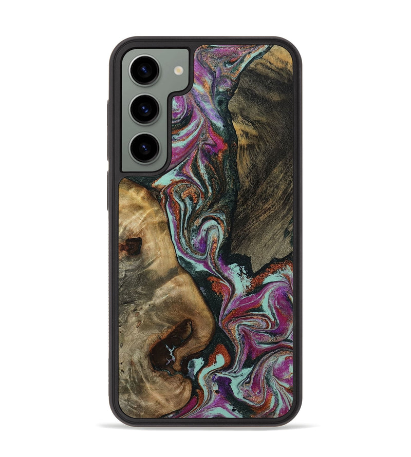 Galaxy S23 Plus Wood Phone Case - Vern (Green, 801784)