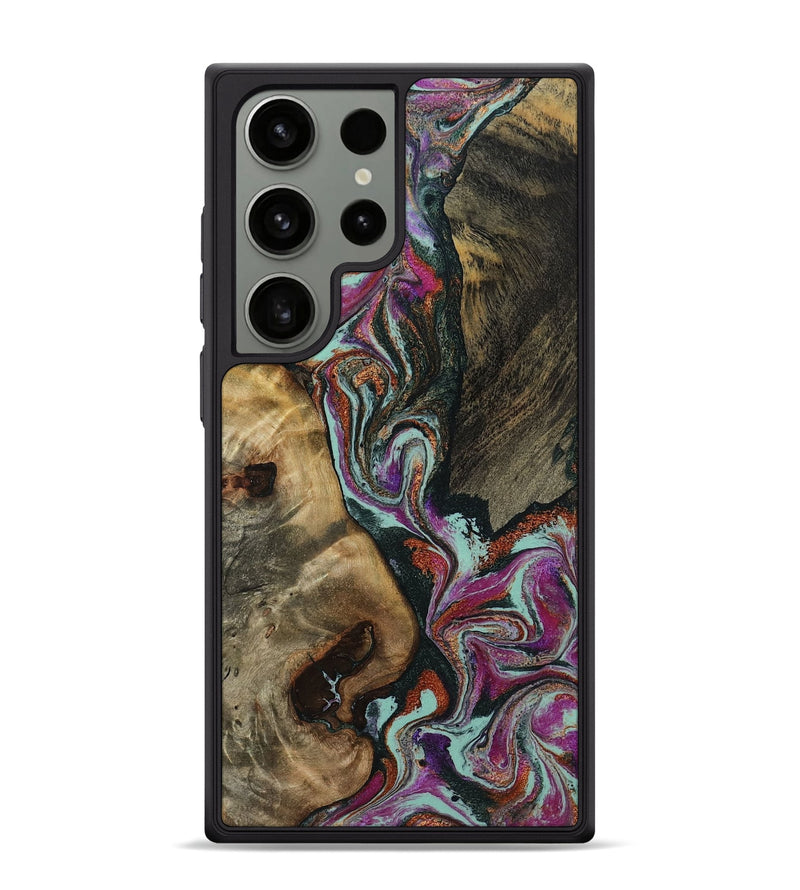 Galaxy S24 Ultra Wood Phone Case - Vern (Green, 801784)