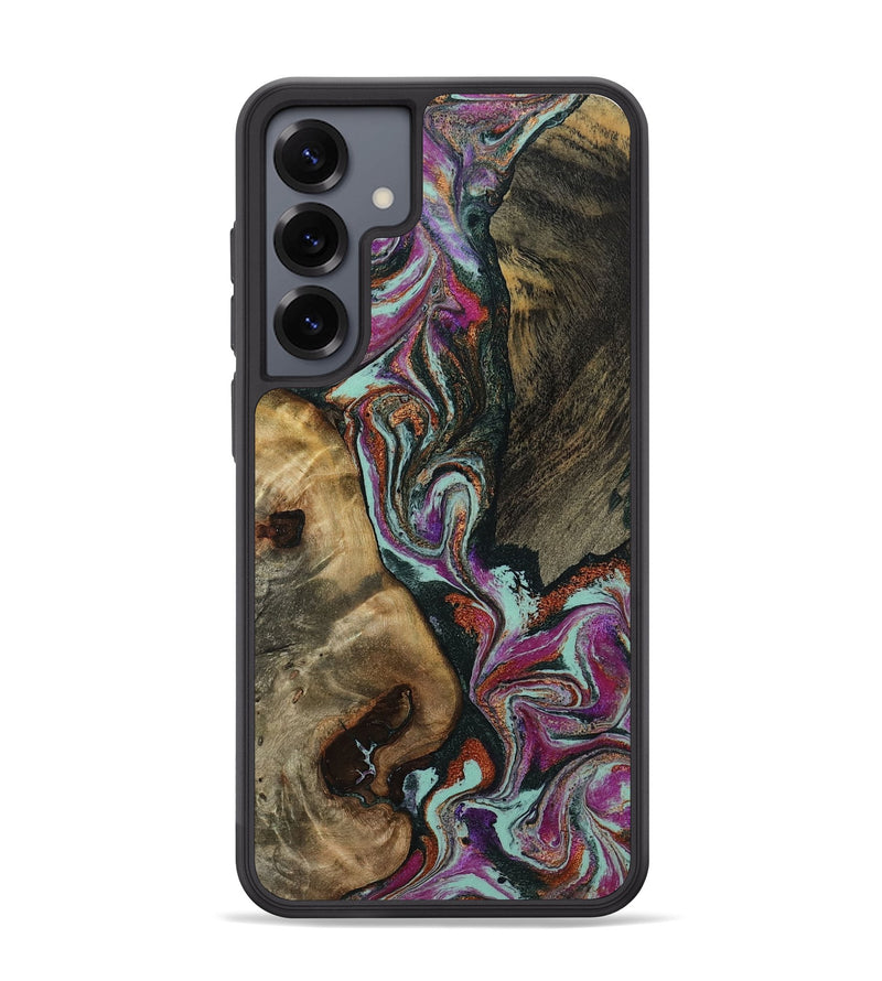 Galaxy S25 Plus Wood Phone Case - Vern (Green, 801784)