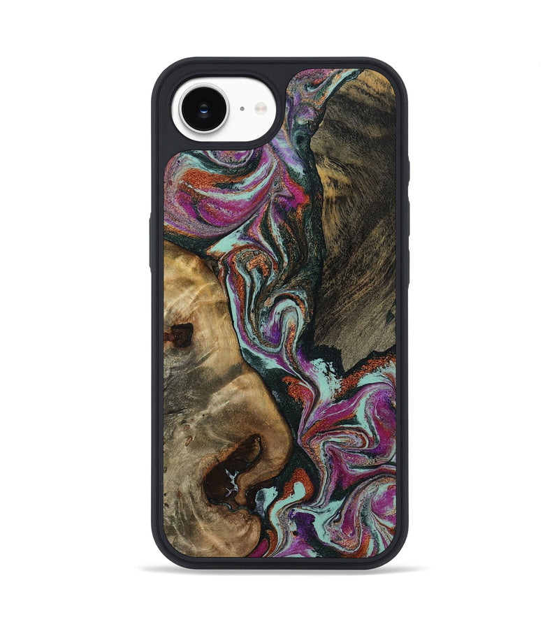 iPhone 16e Wood Phone Case - Vern (Green, 801784)