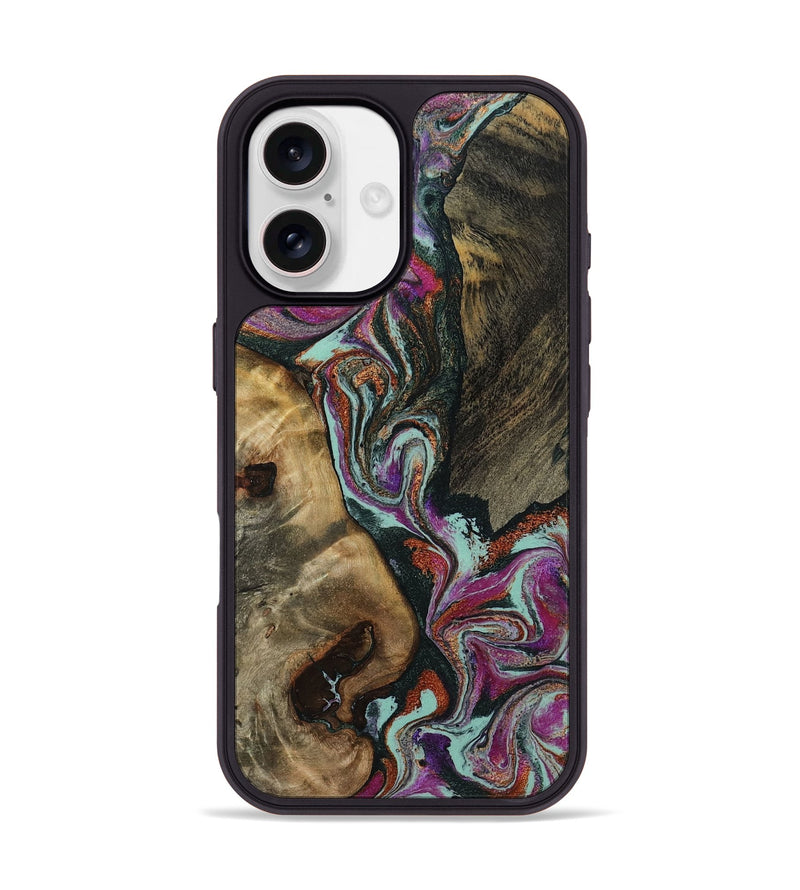 iPhone 17 Wood Phone Case - Vern (Green, 801784)