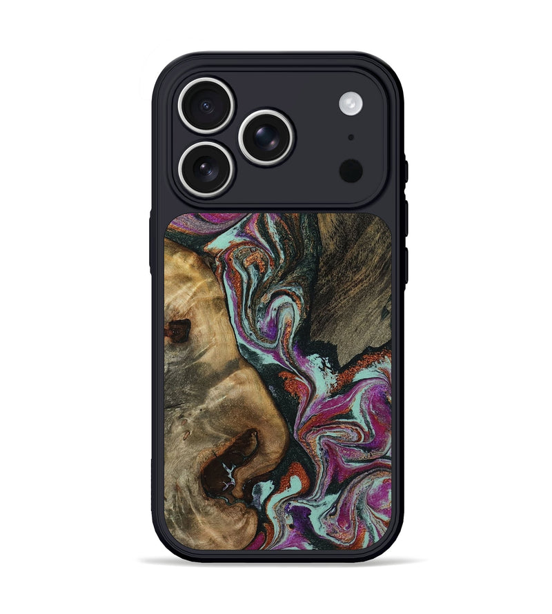 iPhone 17 Pro Wood Phone Case - Vern (Green, 801784)