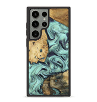 Galaxy S23 Ultra Wood Phone Case - Shirlee (Green, 801785)