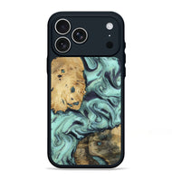 iPhone 17 Pro Max Wood Phone Case - Shirlee (Green, 801785)