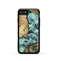 iPhone SE Wood Phone Case - Shirlee (Green, 801785)
