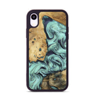 iPhone Xr Wood Phone Case - Shirlee (Green, 801785)