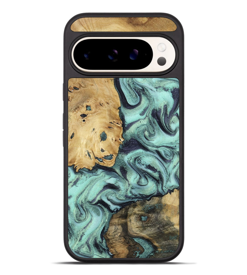 Pixel 9 Pro XL Wood Phone Case - Shirlee (Green, 801785)