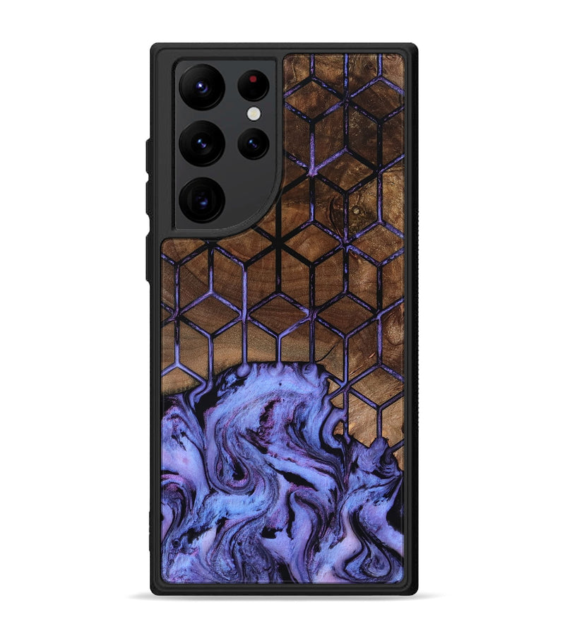 Galaxy S22 Ultra Wood Phone Case - Vina (Pattern, 801786)