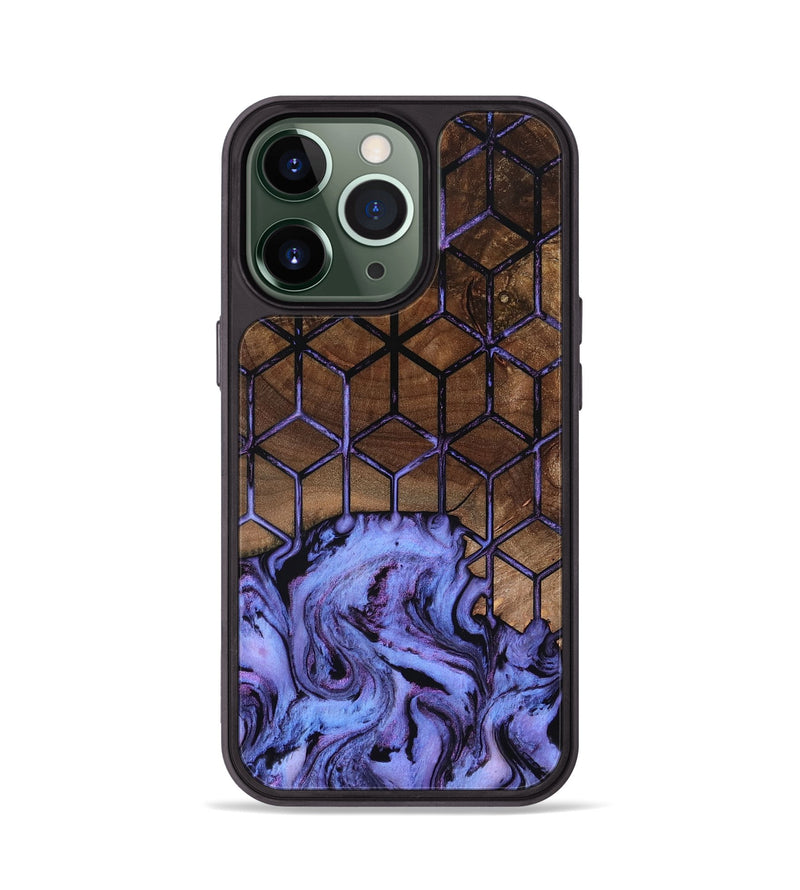 iPhone 13 Pro Wood Phone Case - Vina (Pattern, 801786)