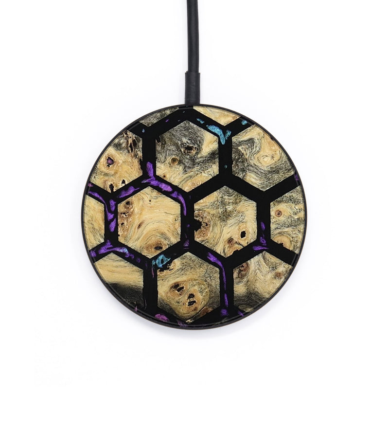 Circle Wood Wireless Charger - Diann (Pattern, 801787)