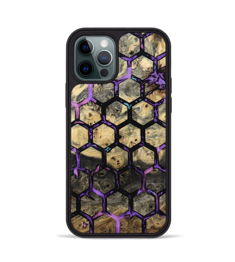 iPhone 12 Pro Wood Phone Case - Diann (Pattern, 801787)
