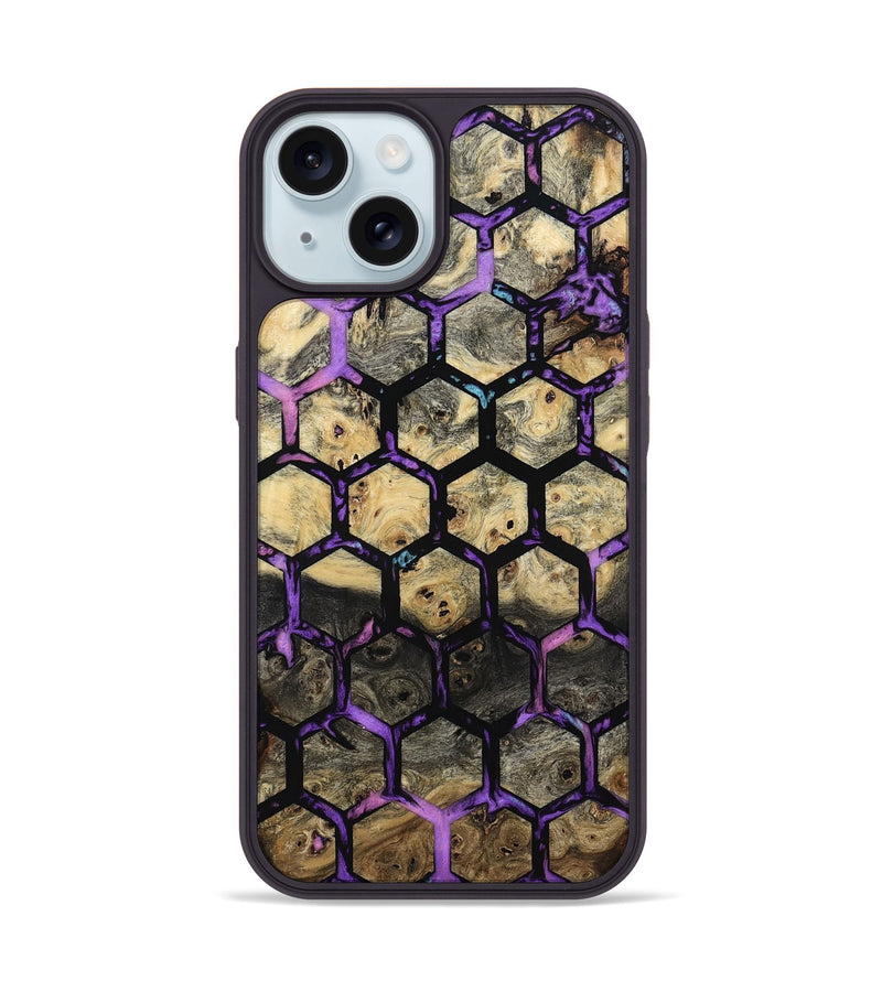 iPhone 15 Wood Phone Case - Diann (Pattern, 801787)