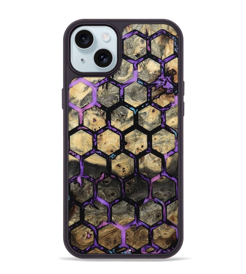 iPhone 15 Plus Wood Phone Case - Diann (Pattern, 801787)
