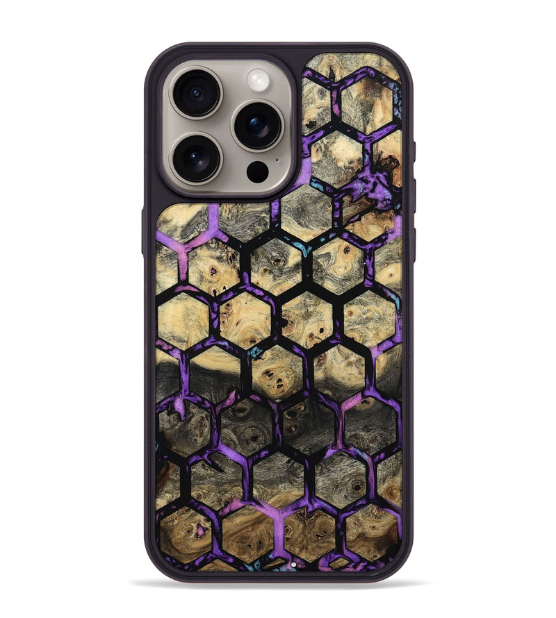 iPhone 15 Pro Max Wood Phone Case - Diann (Pattern, 801787)
