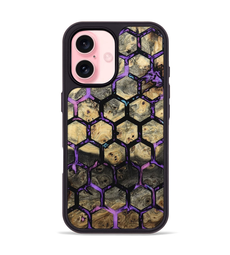 iPhone 16 Wood Phone Case - Diann (Pattern, 801787)
