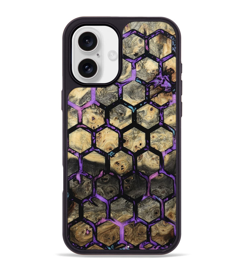 iPhone 16 Plus Wood Phone Case - Diann (Pattern, 801787)