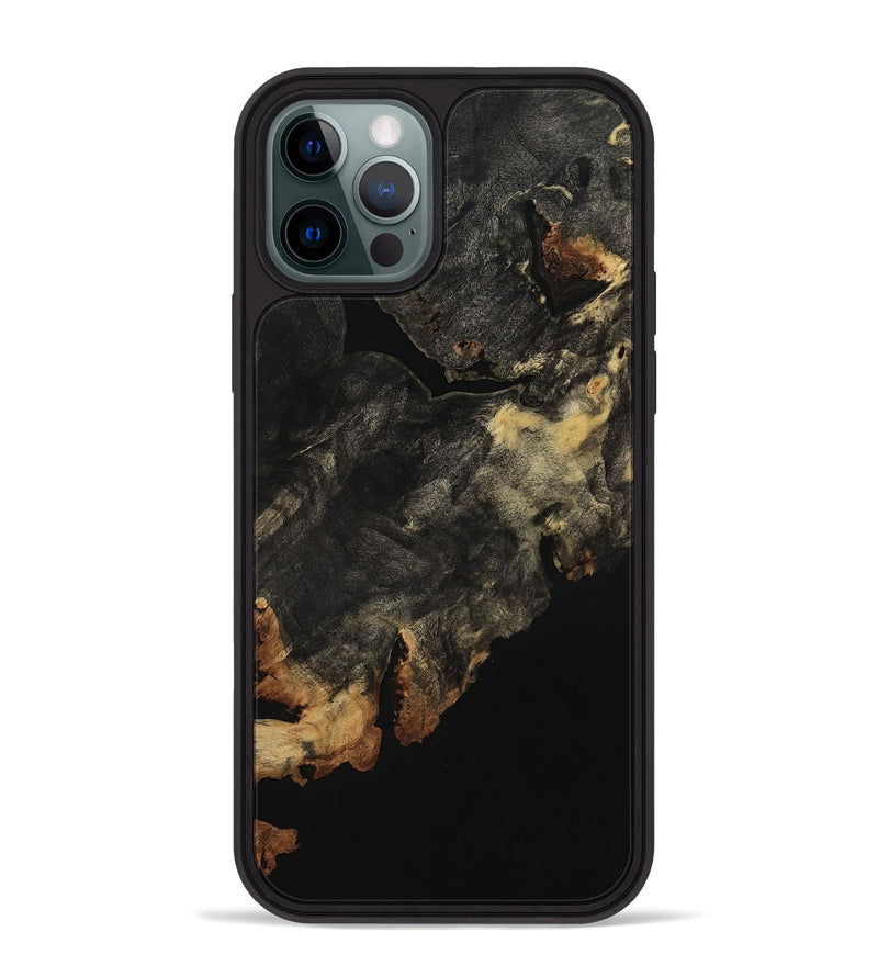 iPhone 12 Pro Max Wood Phone Case - Rosia (Wood Burl, 801790)