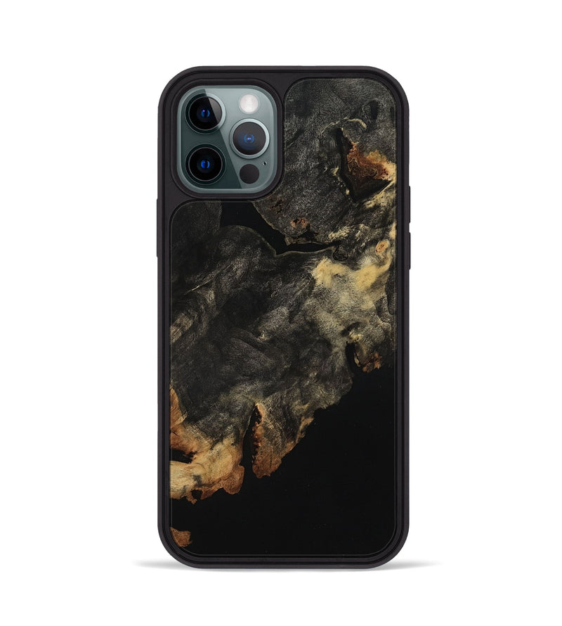 iPhone 12 Pro Wood Phone Case - Rosia (Wood Burl, 801790)