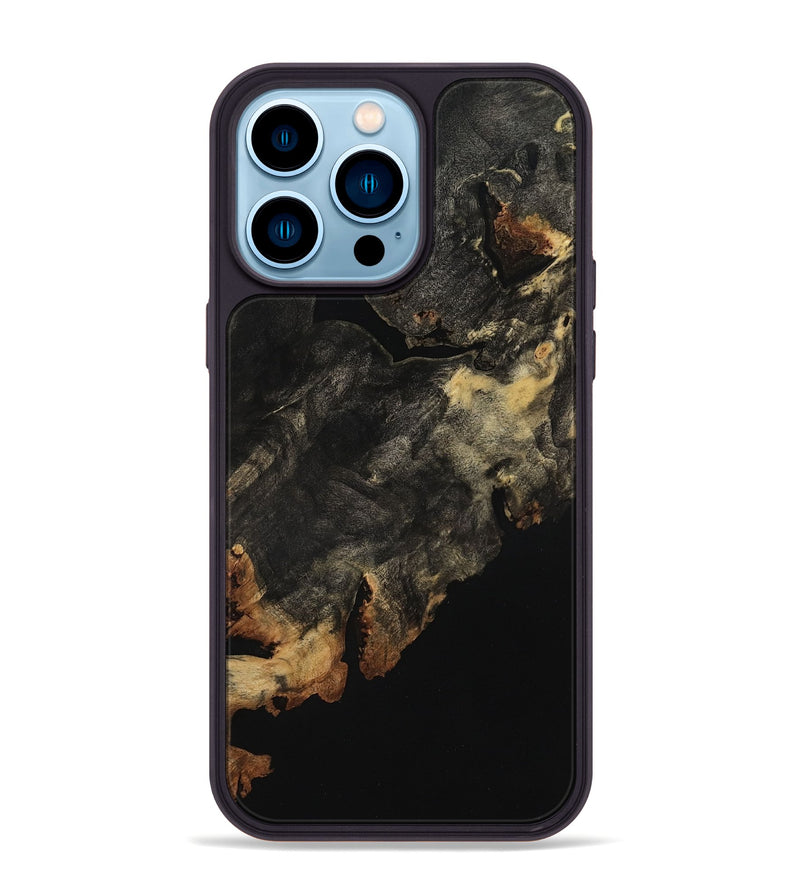 iPhone 14 Pro Max Wood Phone Case - Rosia (Wood Burl, 801790)