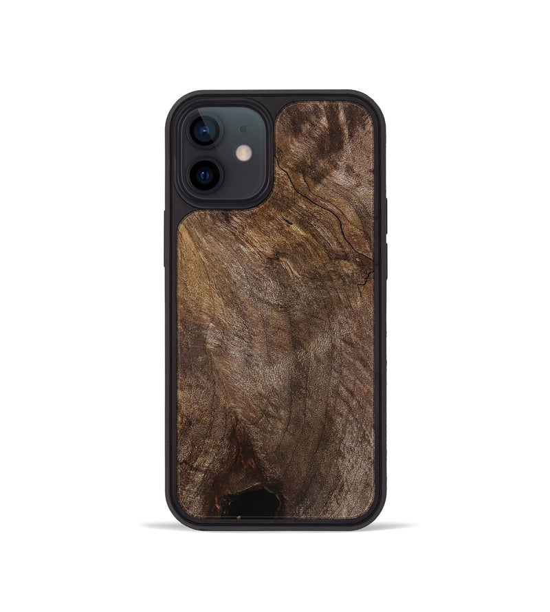 iPhone 12 mini Wood Phone Case - Dan (Wood Burl, 801791)