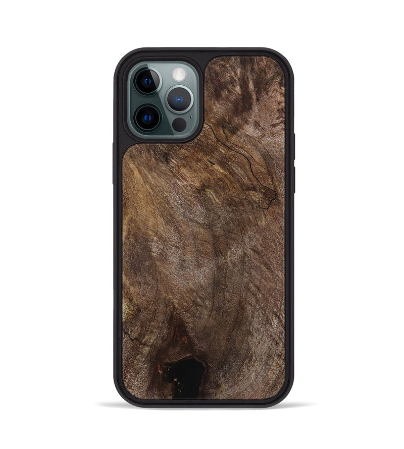 iPhone 12 Pro Wood Phone Case - Dan (Wood Burl, 801791)