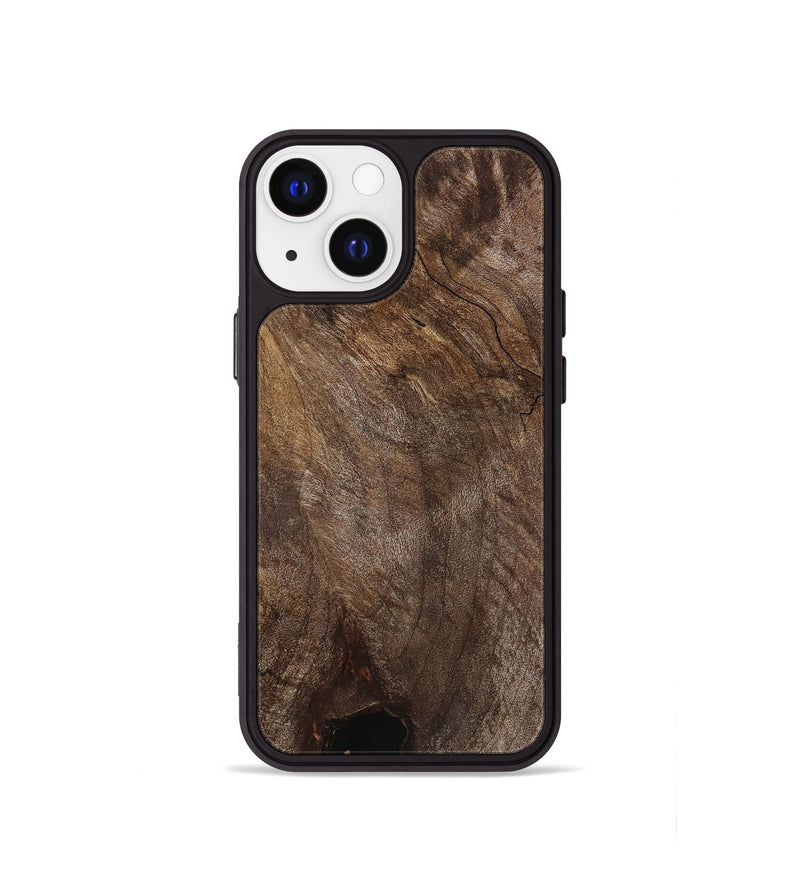 iPhone 13 mini Wood Phone Case - Dan (Wood Burl, 801791)