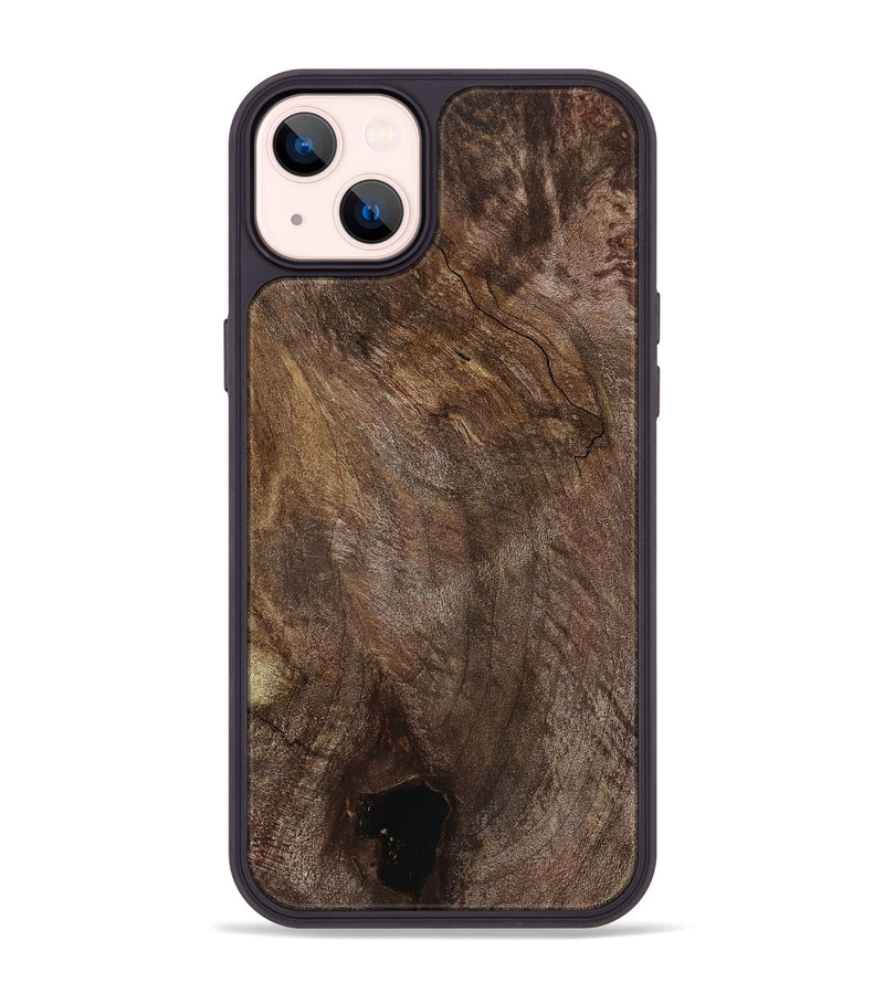 iPhone 14 Plus Wood Phone Case - Dan (Wood Burl, 801791)