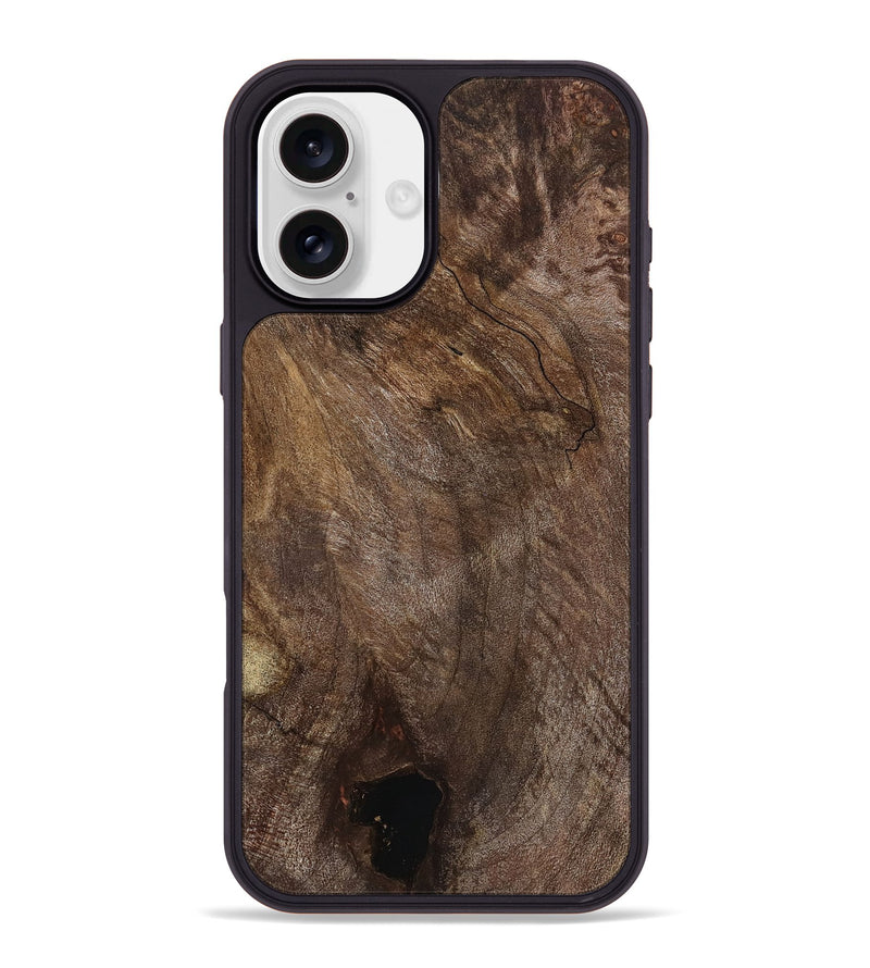 iPhone 16 Plus Wood Phone Case - Dan (Wood Burl, 801791)
