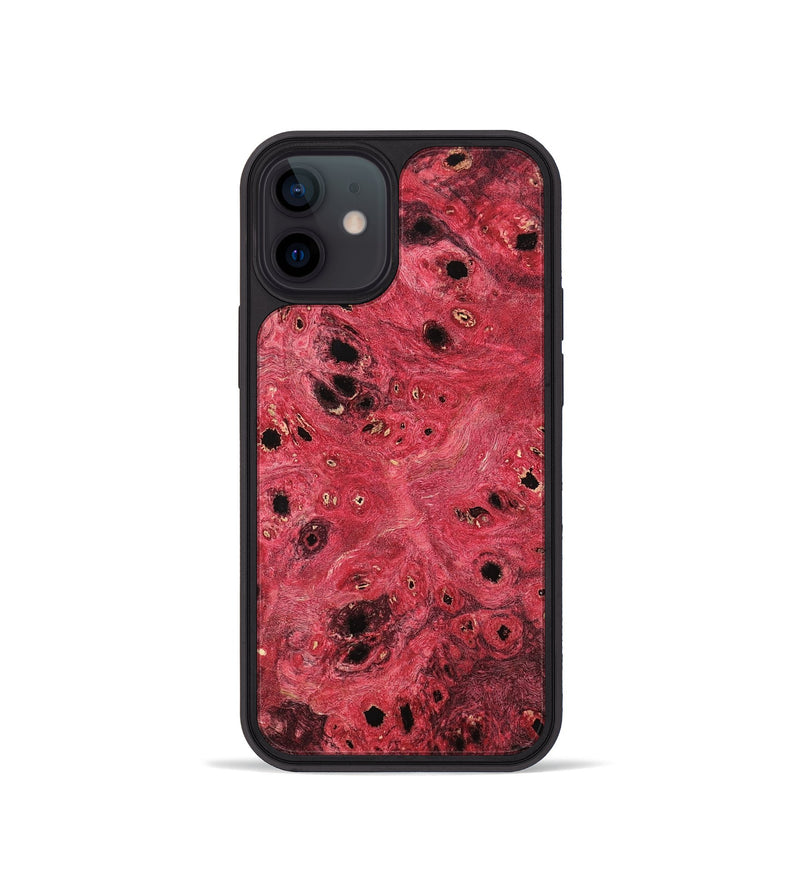iPhone 12 mini Wood Phone Case - Eugenie (Wood Burl, 801792)
