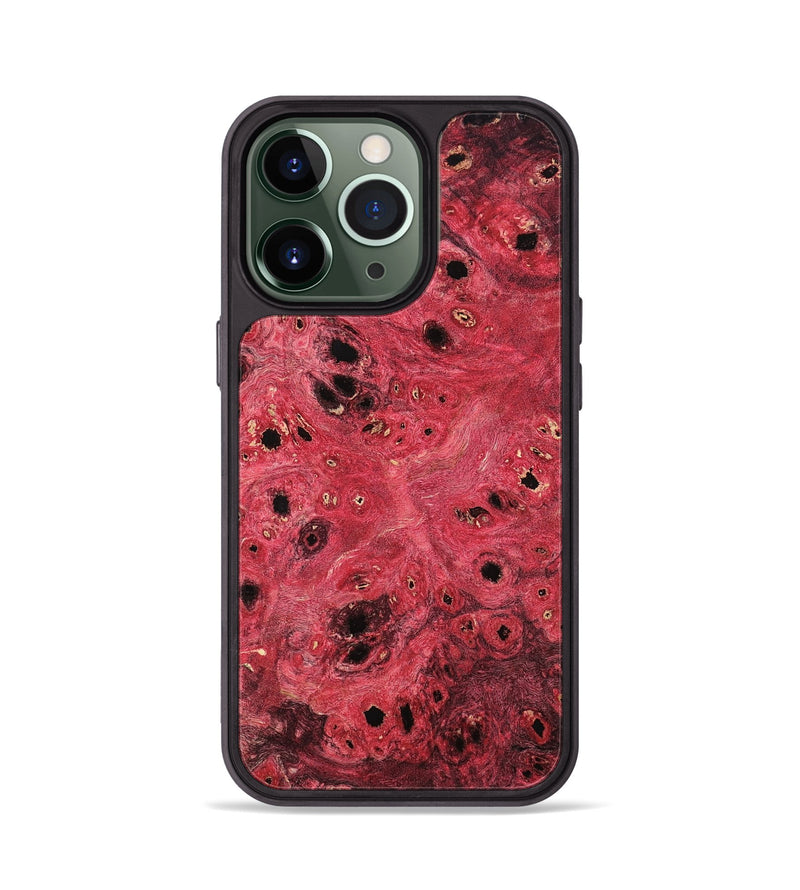 iPhone 13 Pro Wood Phone Case - Eugenie (Wood Burl, 801792)