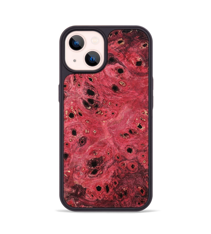 iPhone 14 Wood Phone Case - Eugenie (Wood Burl, 801792)