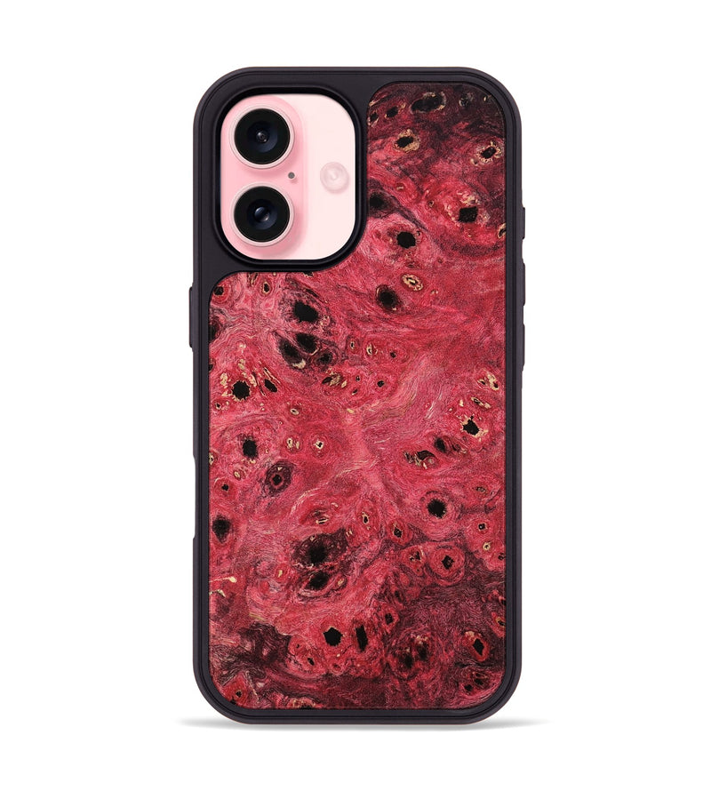 iPhone 16 Wood Phone Case - Eugenie (Wood Burl, 801792)