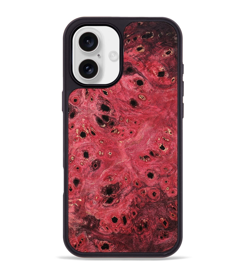 iPhone 16 Plus Wood Phone Case - Eugenie (Wood Burl, 801792)