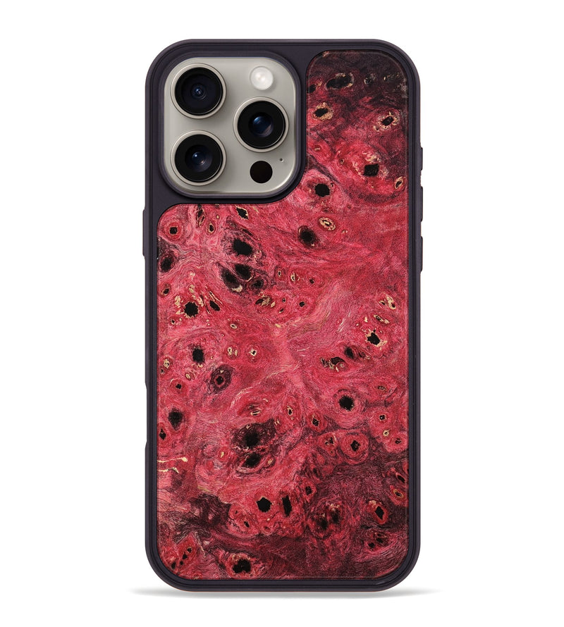 iPhone 16 Pro Max Wood Phone Case - Eugenie (Wood Burl, 801792)