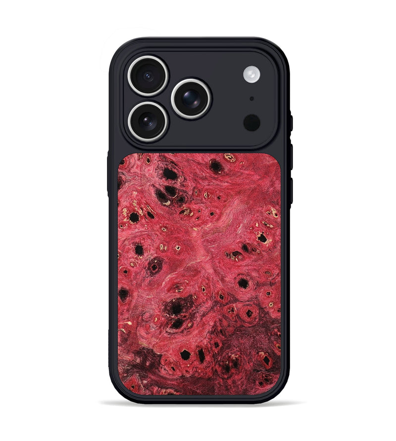 iPhone 17 Pro Wood Phone Case - Eugenie (Wood Burl, 801792)