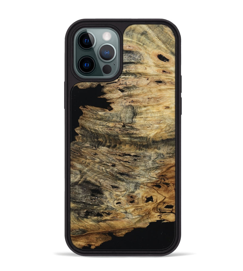 iPhone 12 Pro Max Wood Phone Case - Royalty (Wood Burl, 801793)