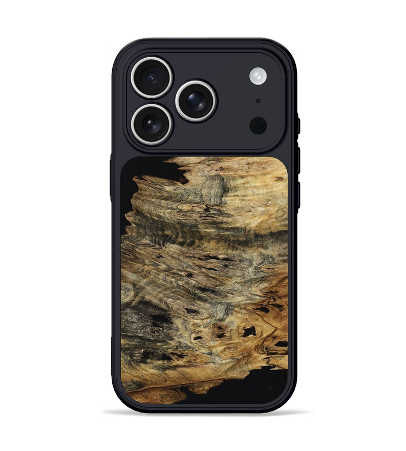 iPhone 17 Pro Wood Phone Case - Royalty (Wood Burl, 801793)
